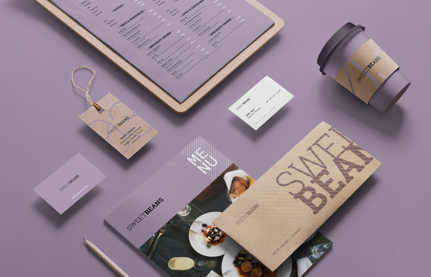 Coffee Company Branding Mockup Scene Free Mockup Templates Artboard Studio