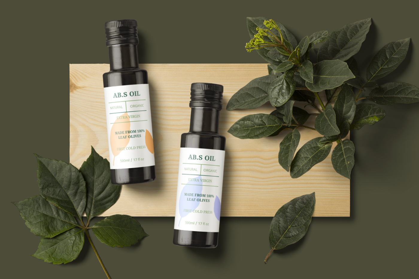 Glass Bottle Packaging Mockup Scene Free Mockup Templates Artboard Studio