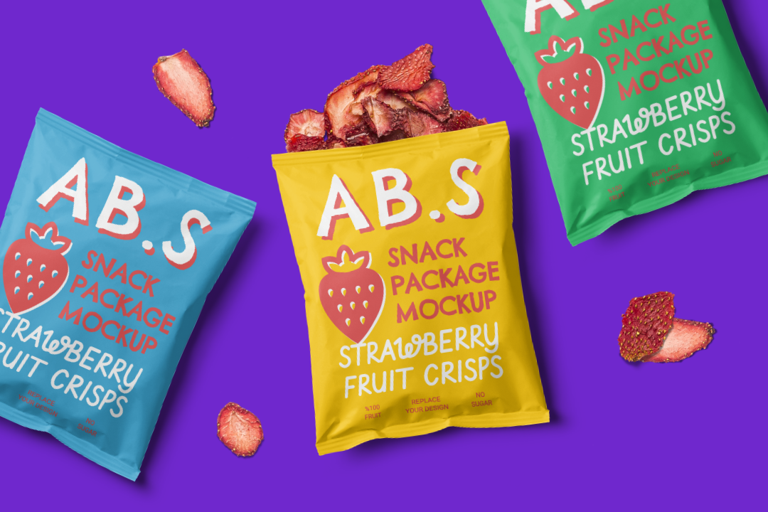 Snack Package Mockup Scene Free Mockup Templates Artboard Studio