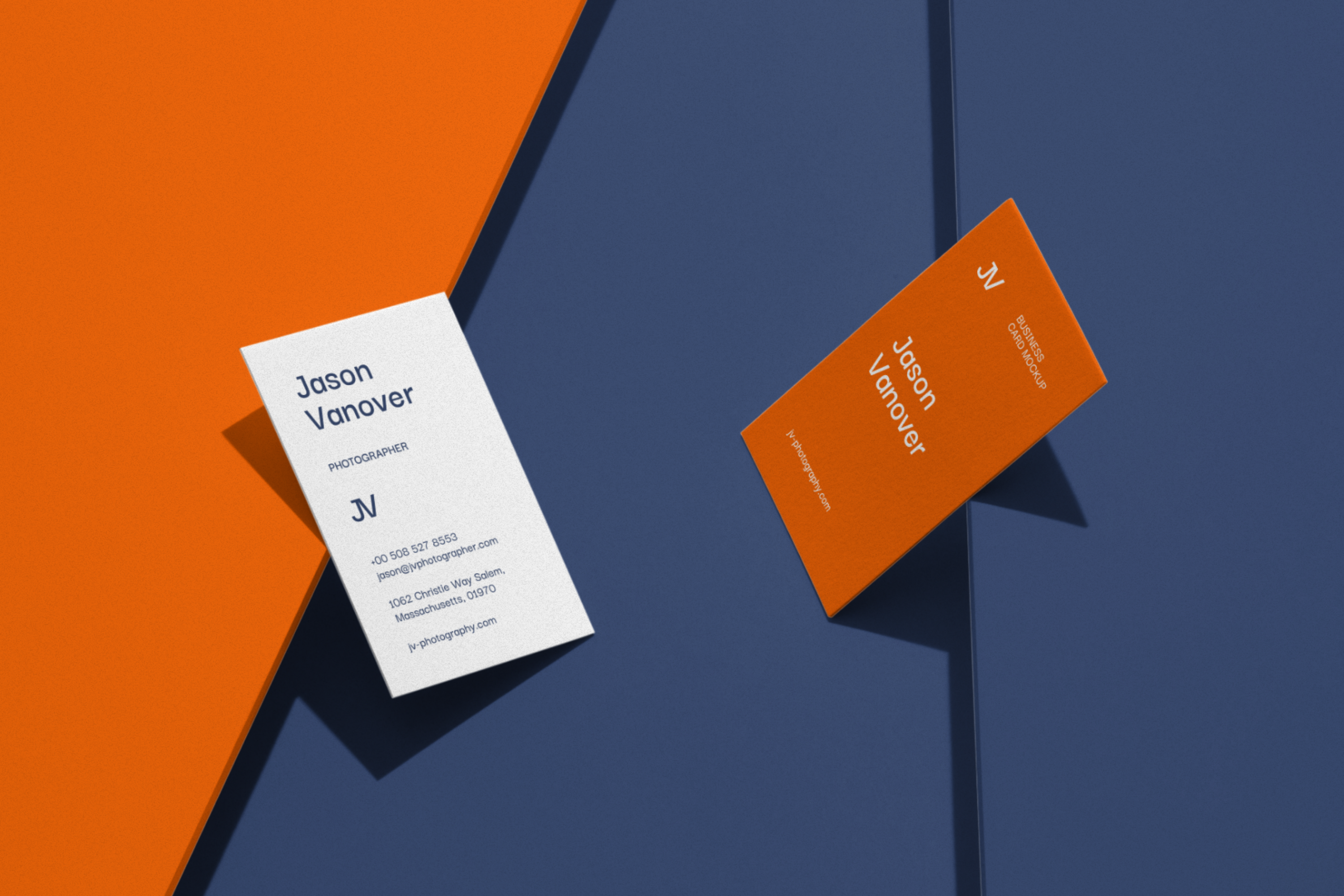 Business Card Mockup Scene Free Mockup Templates Artboard Studio