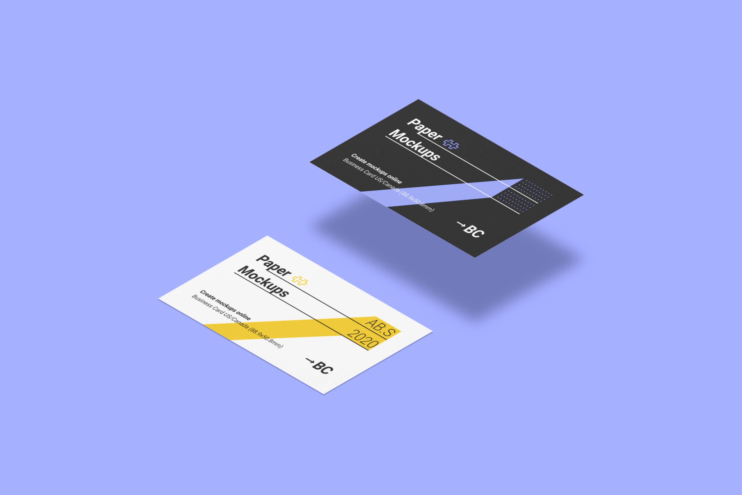 Animated Business Card Mockup Free Mockup Templates Artboard Studio
