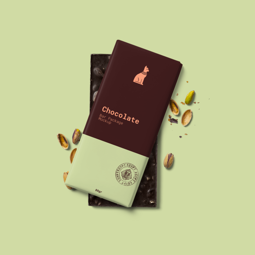 Download Free Chocolate Bar Mockup Scene Free Mockup Templates Artboard Studio PSD Mockups.