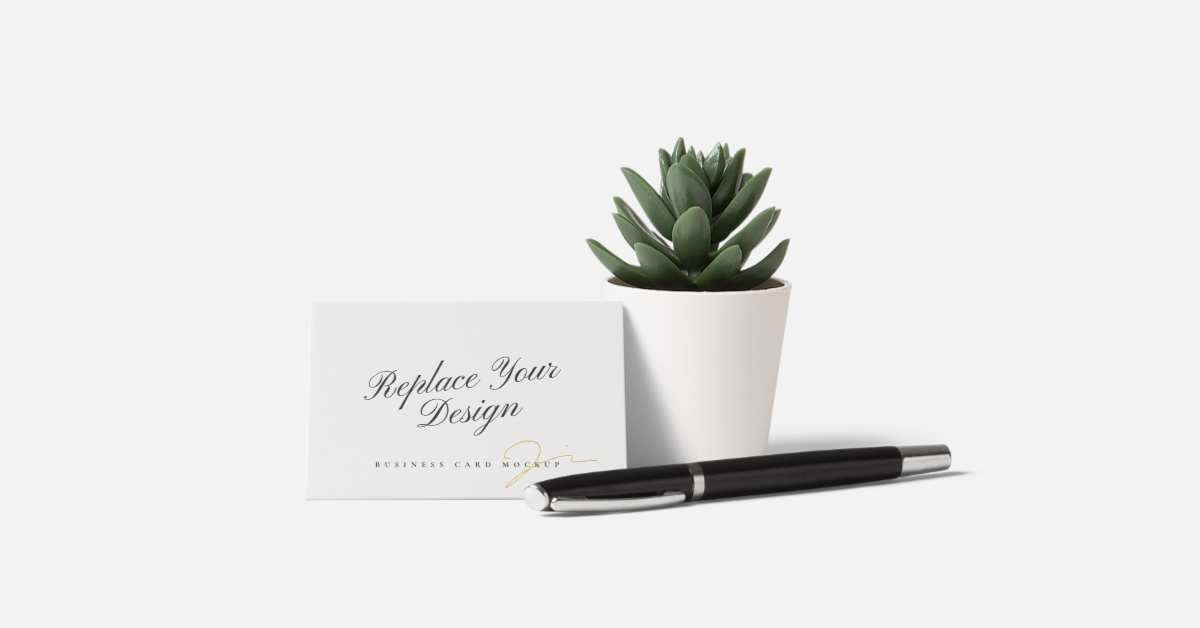 Business Card Mockup Scene Free Mockup Templates Artboard Studio