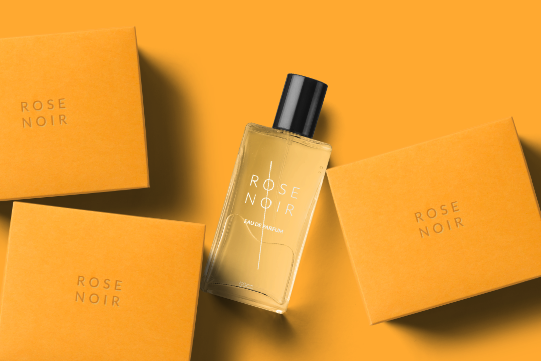 Perfume Bottle And Boxes Mockup Scene Free Mockup Templates Artboard Studio