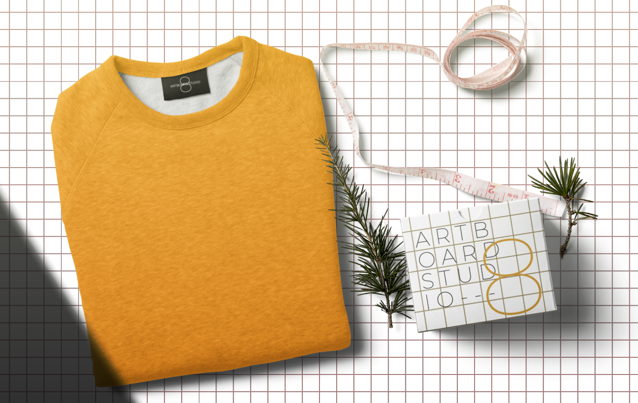 Apparel Brand Mockup Scene Free Mockup Templates Artboard Studio