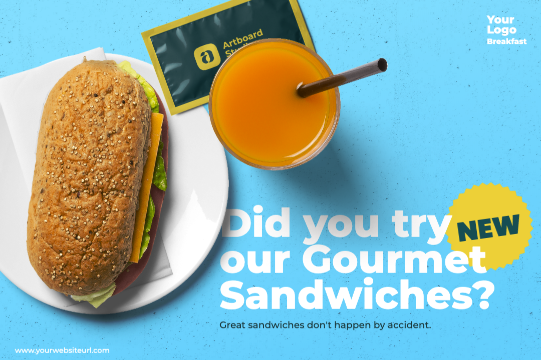 Download Free Food Campaign Mockup Scene Free Mockup Templates Artboard Studio PSD Mockup Template