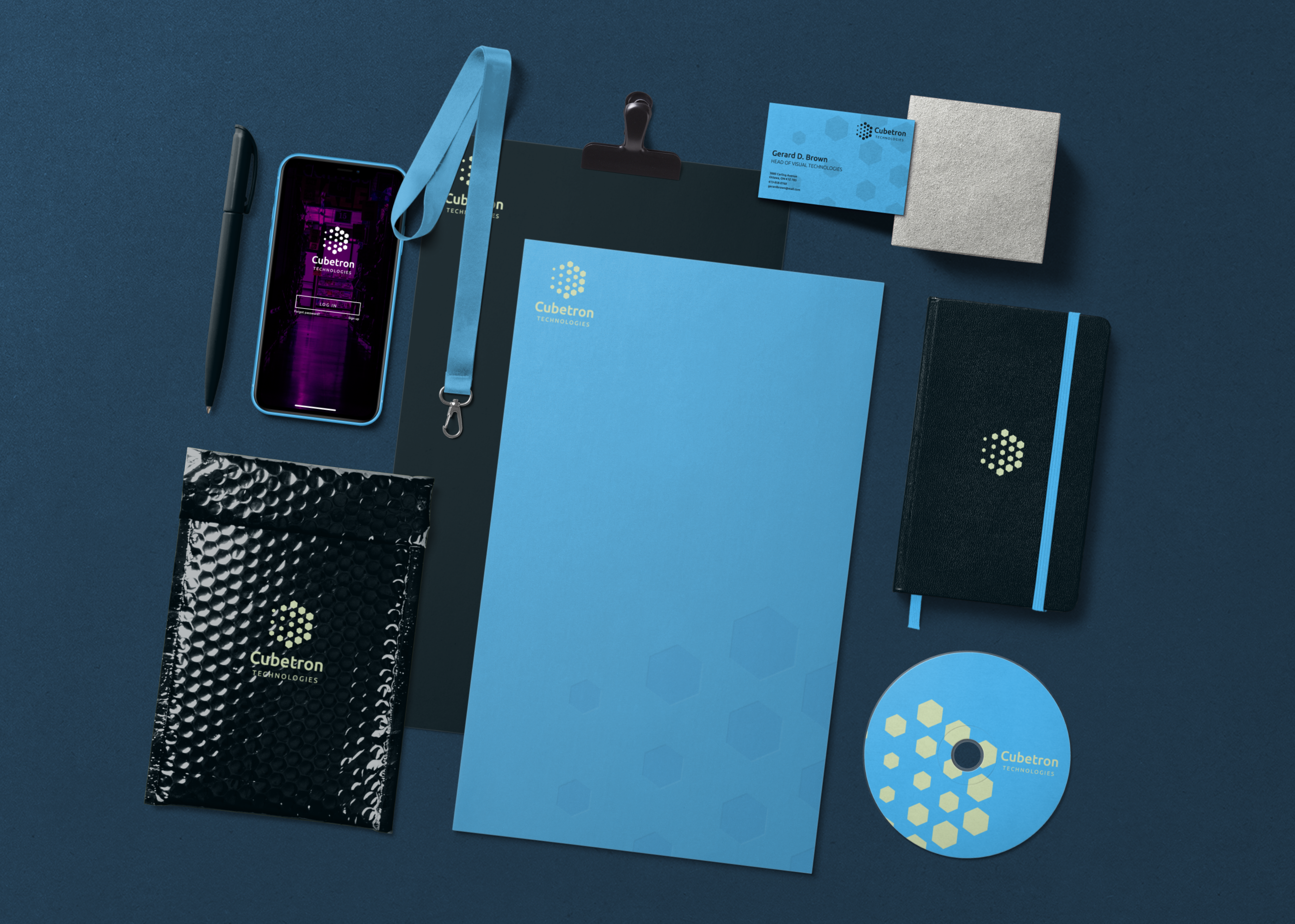 Download Free Stationery Branding Mockup Scene Free Mockup Templates Artboard Studio PSD Mockups.