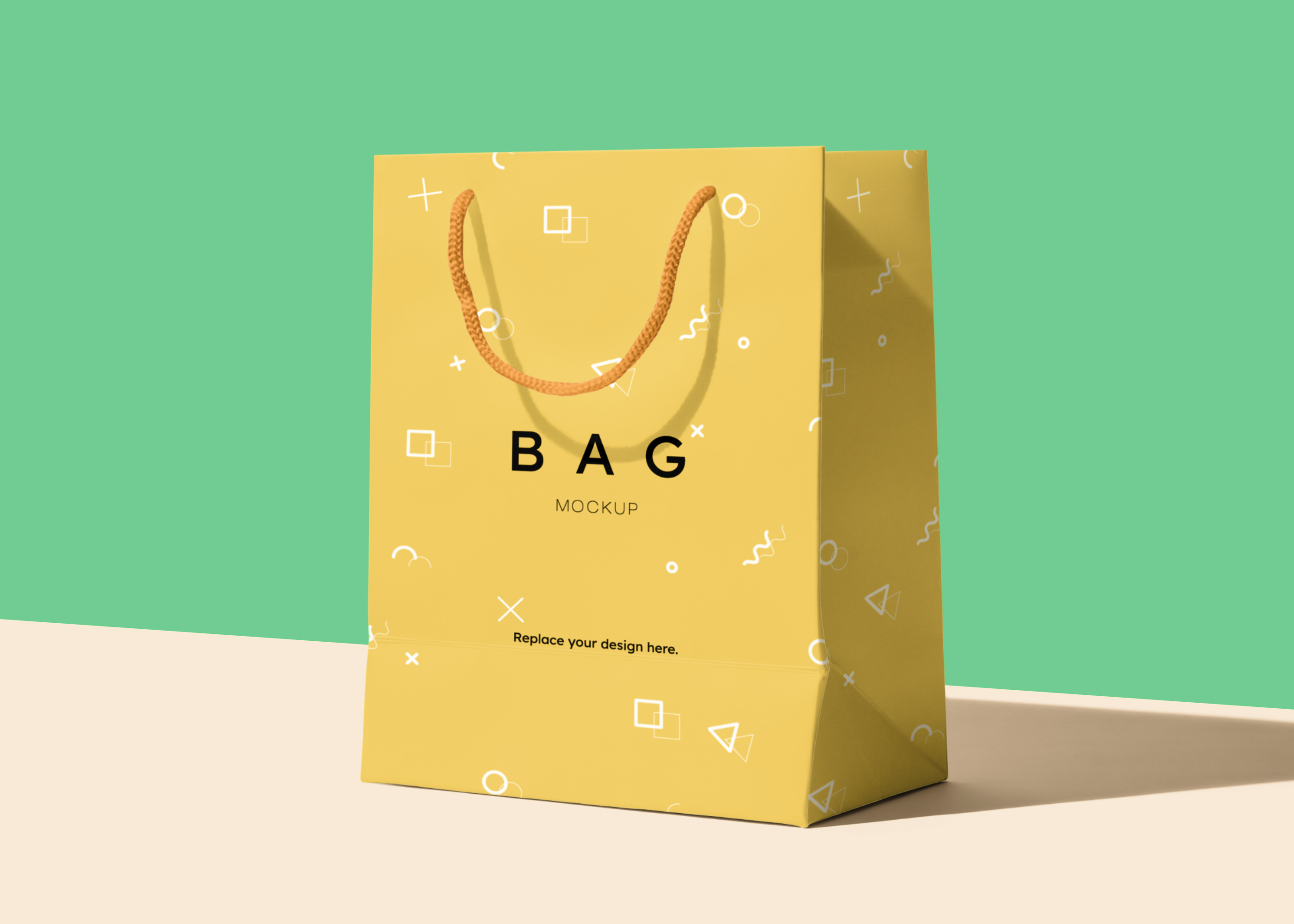 Download Free Paper Bag Mockup Scene Free Mockup Templates Artboard Studio PSD Mockups.