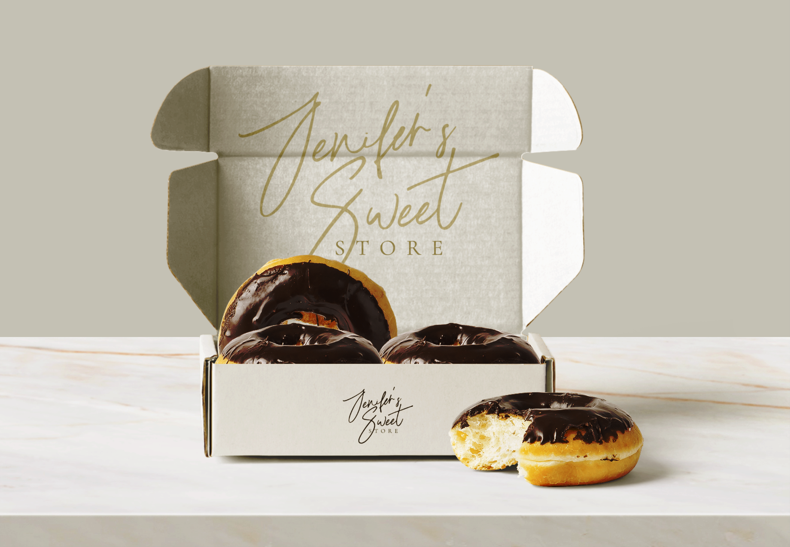 Dessert Package Mockup Scene Free Mockup Templates Artboard Studio