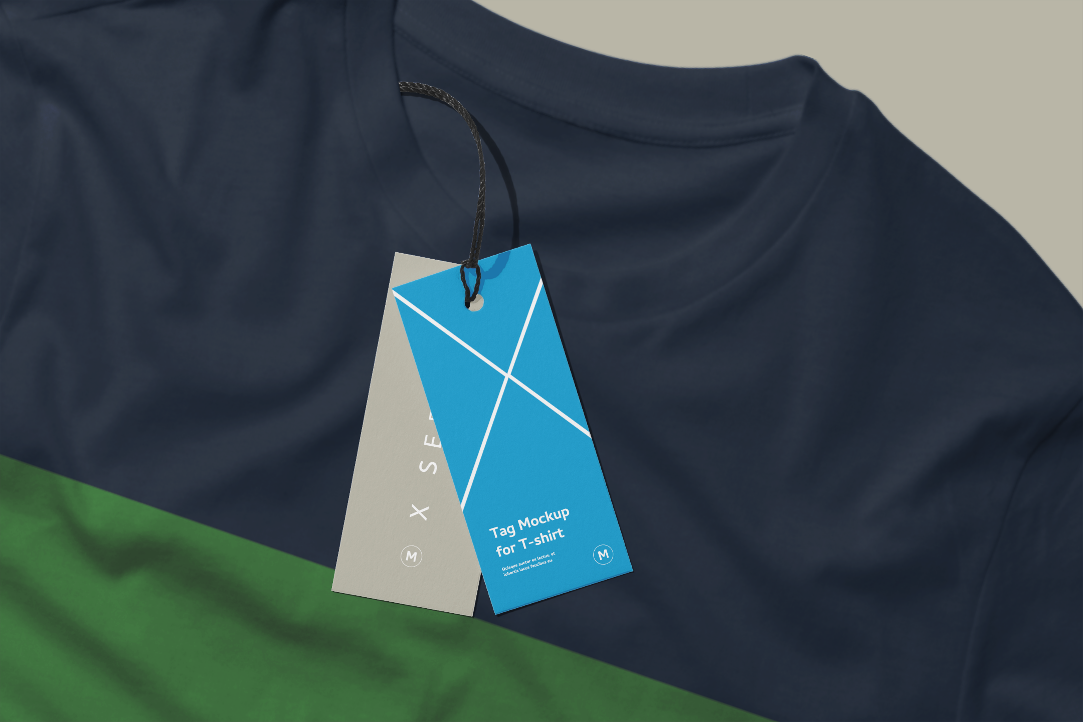 T Shirt And Labels Mockup Scene Free Mockup Templates Artboard Studio