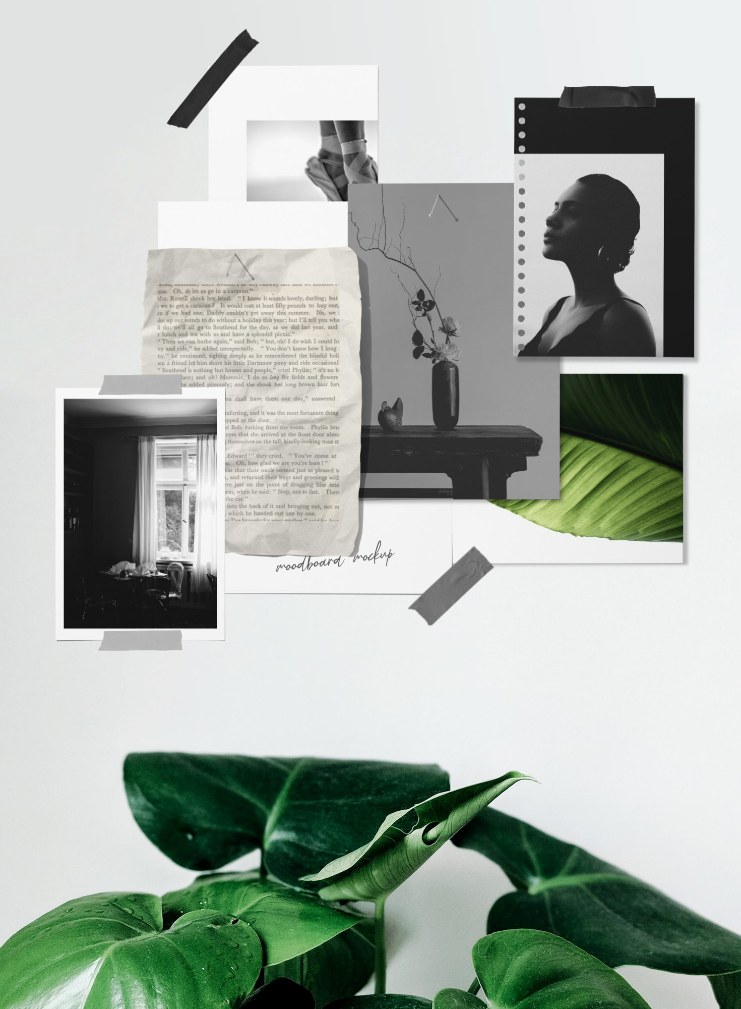 Download Free Mood Board Mockup Scene Free Mockup Templates Artboard Studio PSD Mockups.