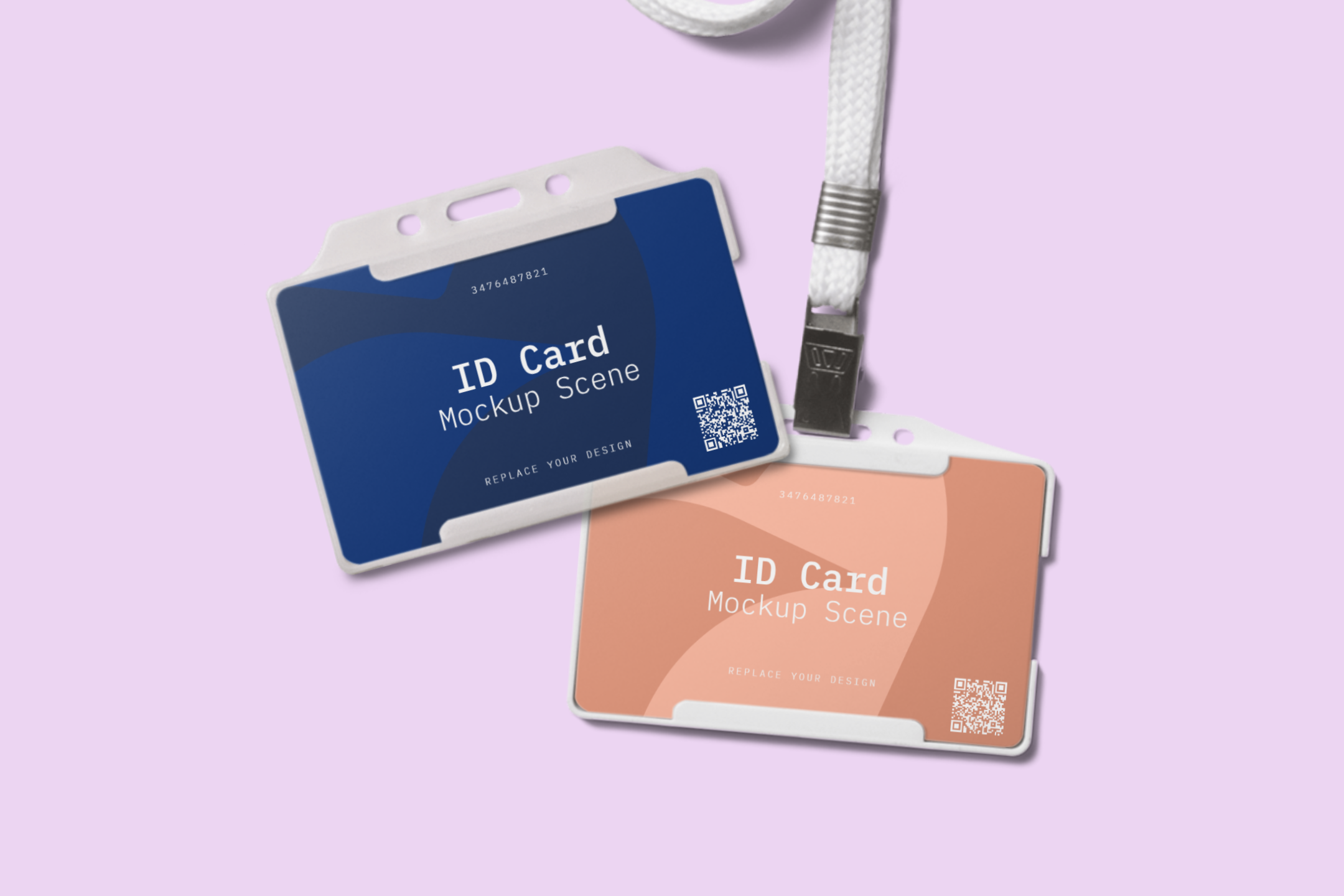 Id Card Mockup Scene Free Mockup Templates Artboard Studio