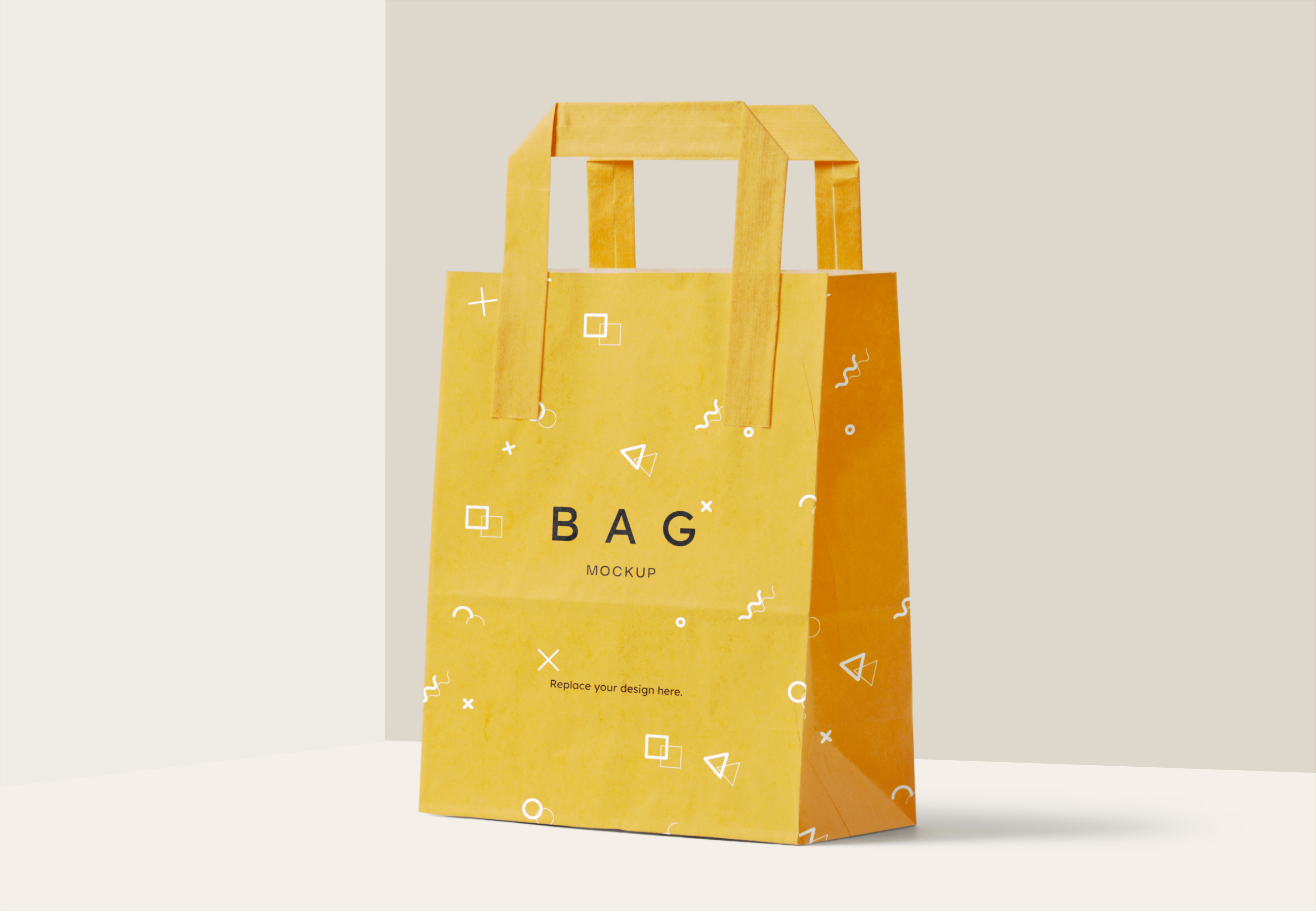 Paper Bag Mockup Scene Free Mockup Templates Artboard Studio