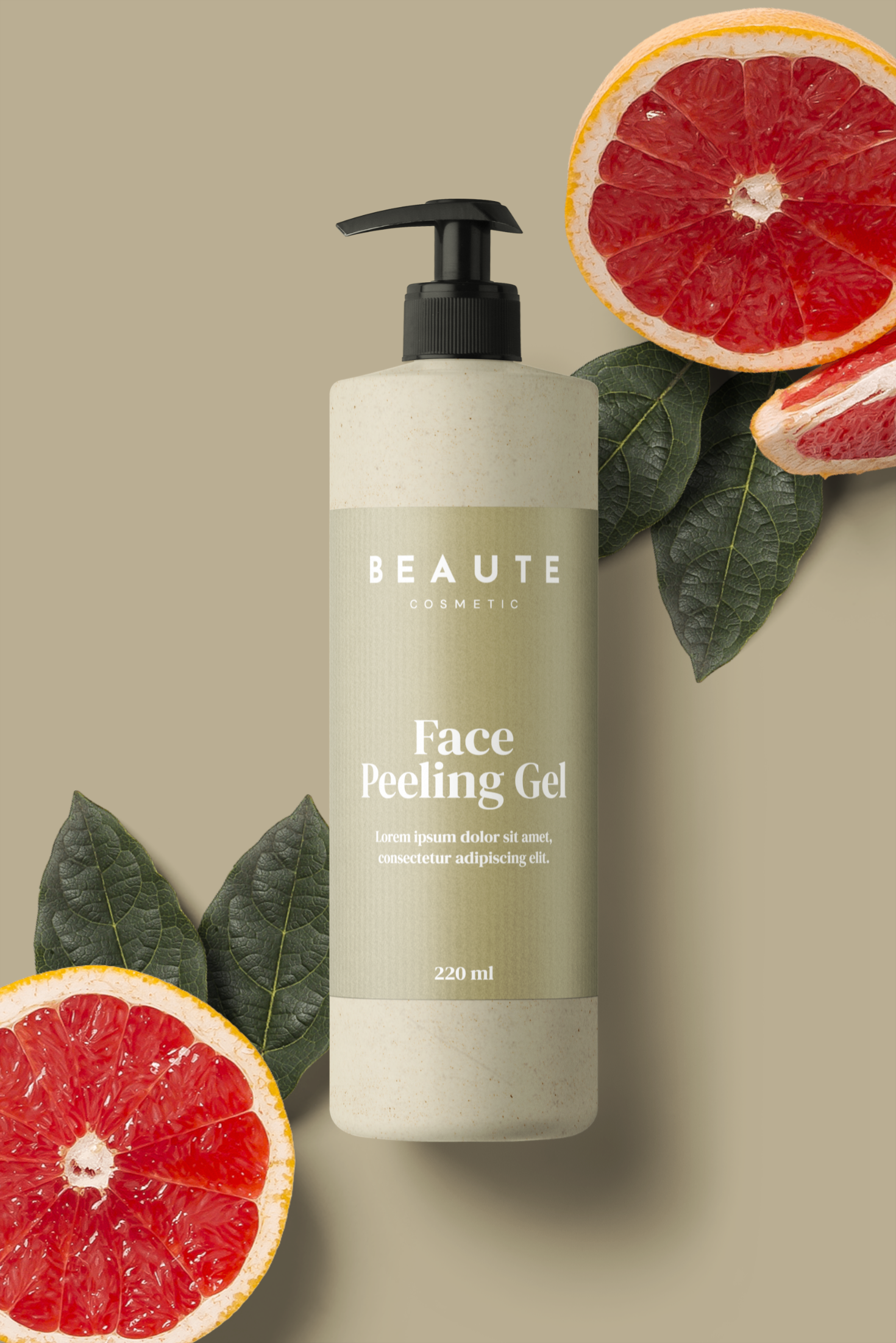 Download Free Pump Bottle Mockup Scene Free Mockup Templates Artboard Studio PSD Mockups.