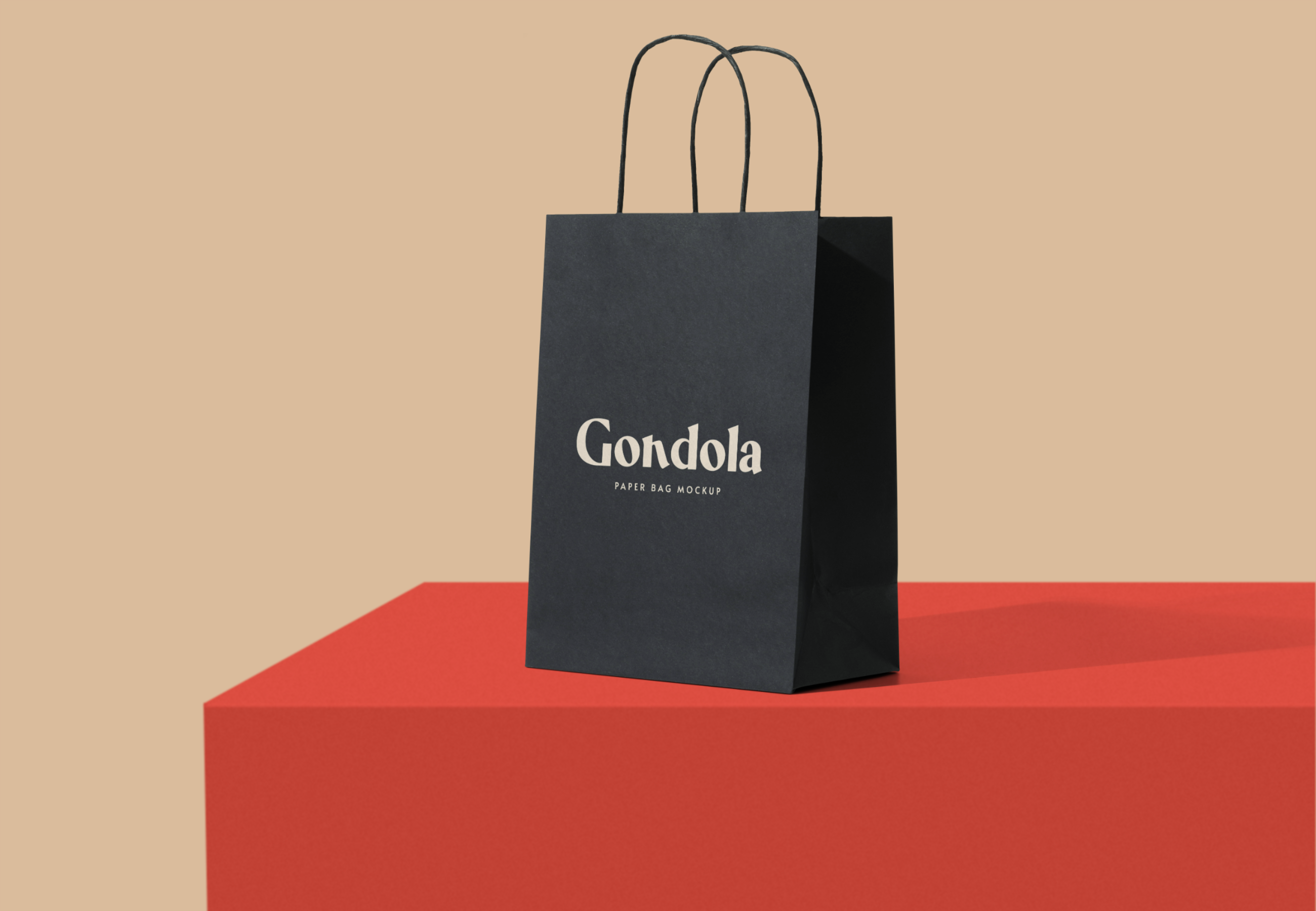 Paper Bag Mockup Scene Free Mockup Templates Artboard Studio