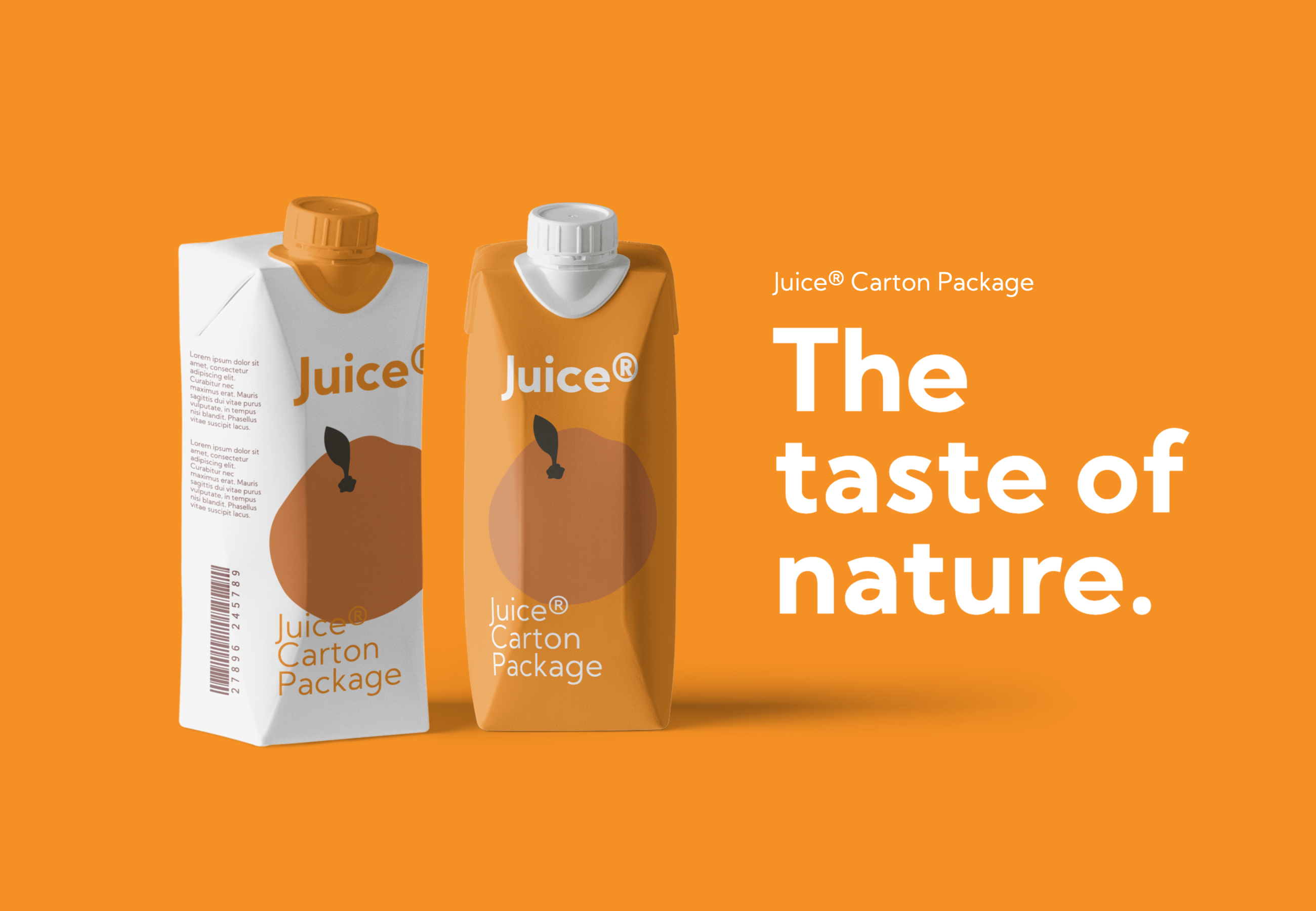 Juice Carton Package Mockup Free Mockup Templates Artboard Studio
