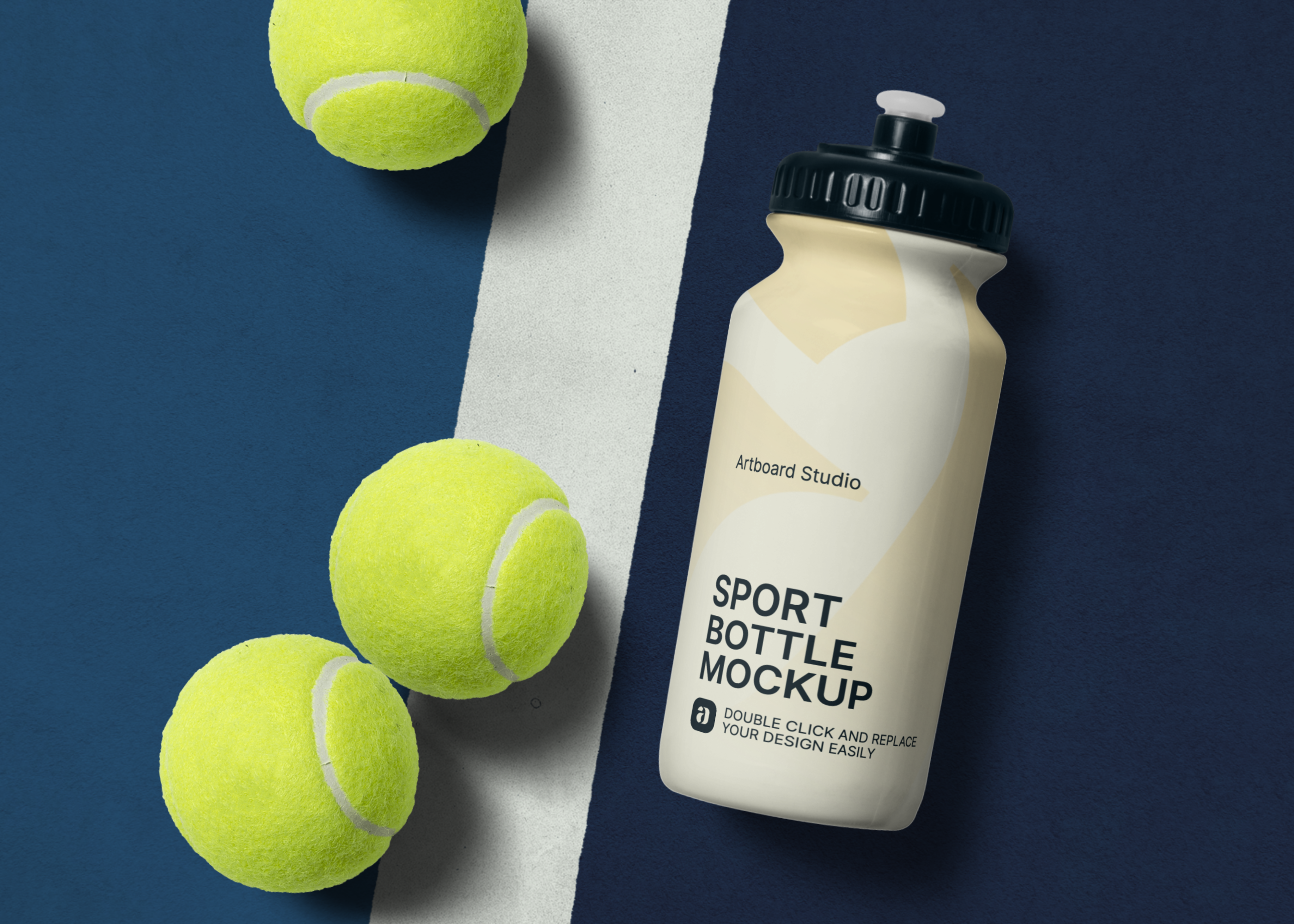 Sport Bottle Mockup Scene Free Mockup Templates Artboard Studio